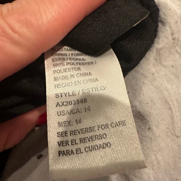 Beautiful women’s plus size 14 black Tankini - Picture 10 of 10